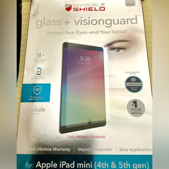 New! iPad Mini Screen + Eye Protector Vision Guard Visionguard - Picture 1 of 3